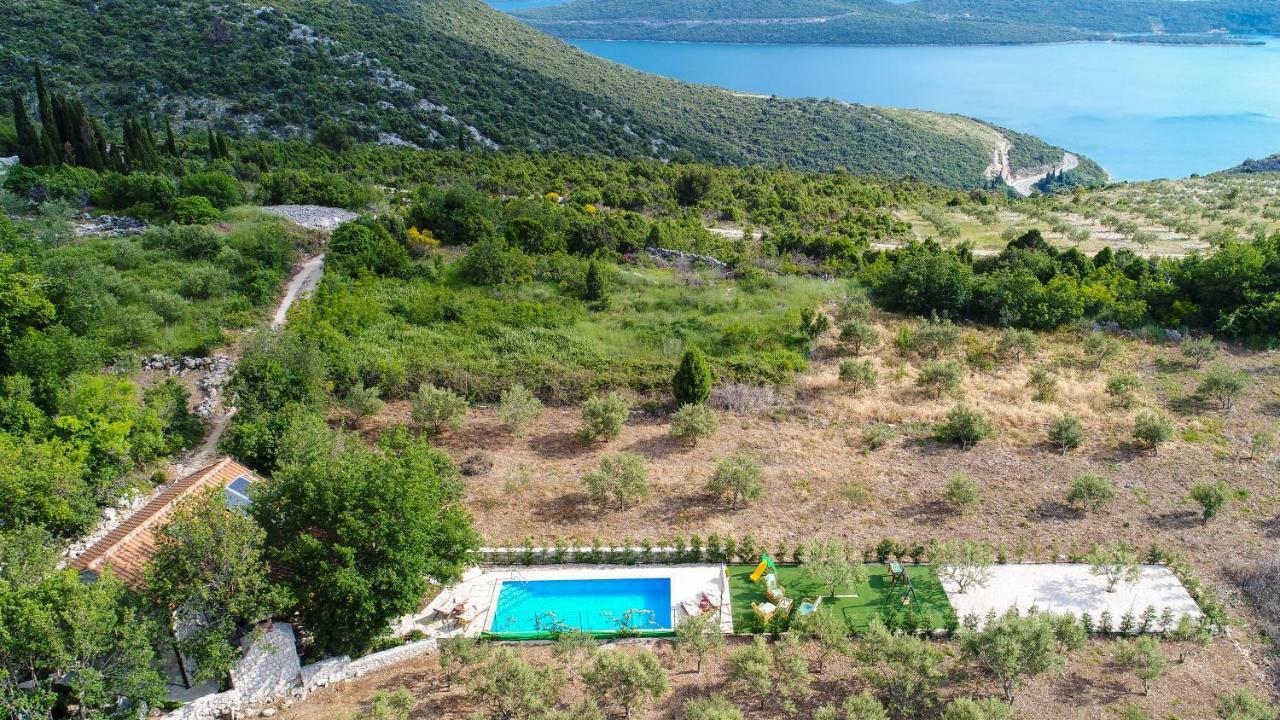 Holiday Home Zavala Klek Kültér fotó