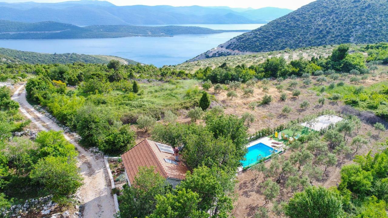 Holiday Home Zavala Klek Kültér fotó